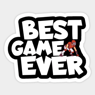 Best game ever Sticker